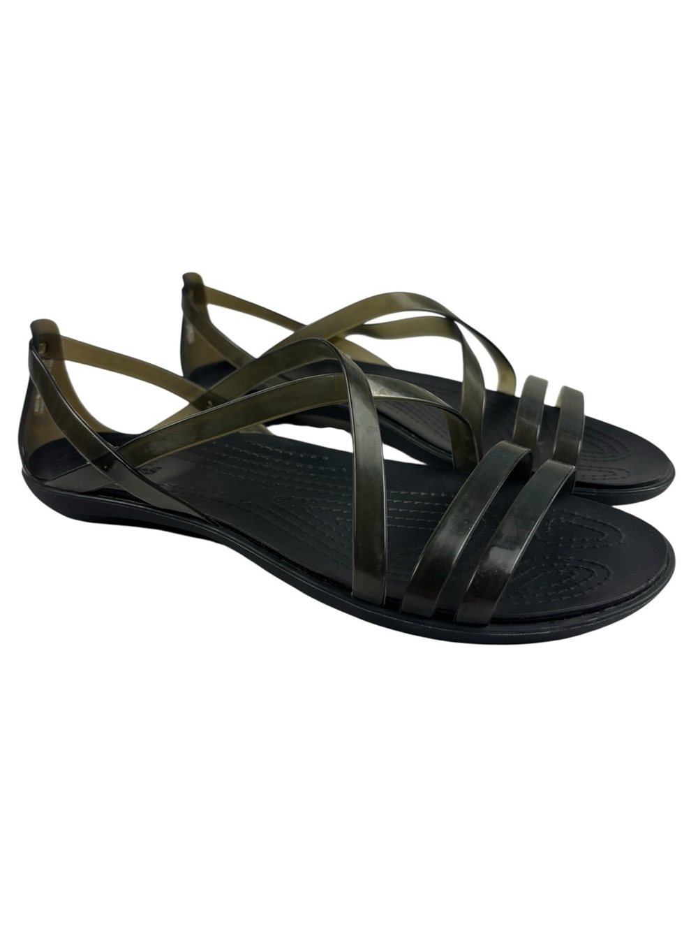 CROCS Womens Isabella Strappy Jelly Sandal Size 9